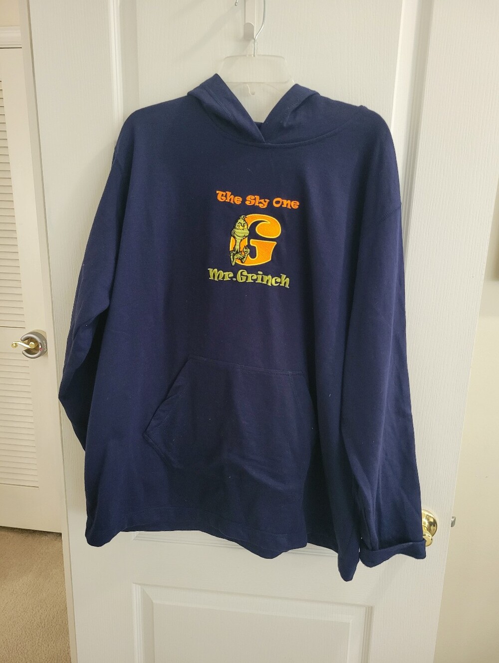 Sly One Mr Grinch Embroidered Pocket Cozy Hoodie 22/24w